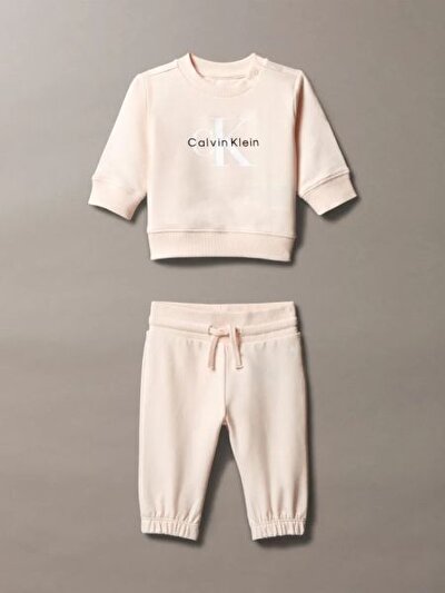 PEMBE BEBEK SWEATSHIRT EŞOFMAN TAKIM