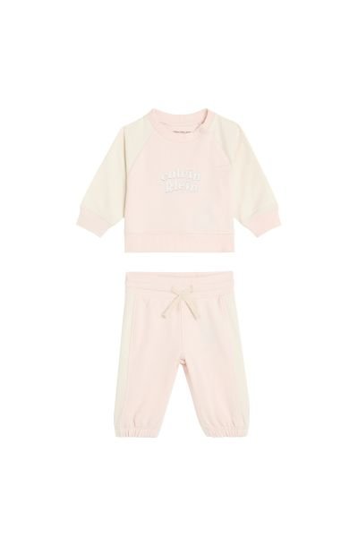 PEMBE BEBEK EŞOFMAN TAKIMI