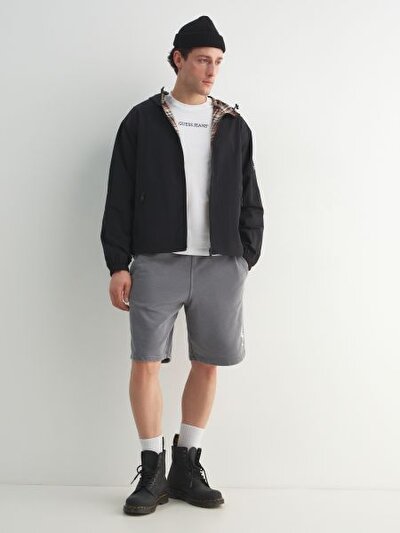 SİYAH ERKEK ÇİFT TARAFLI CEKET