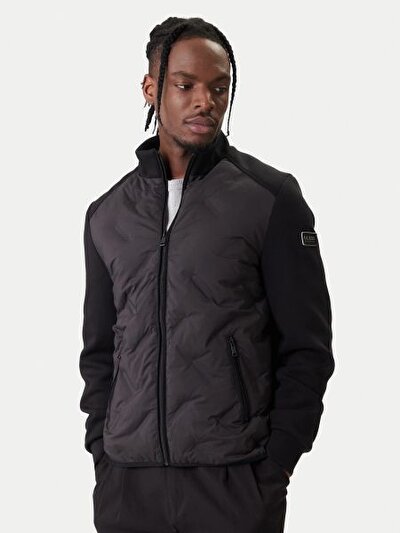 SİYAH ERKEK ŞİŞME CEKET