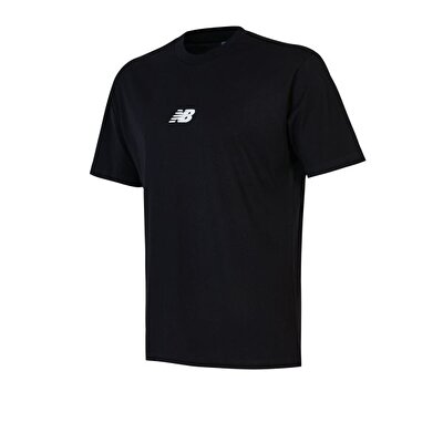 SİYAH LOGOLU ERKEK T-SHIRT