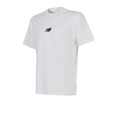 BEYAZ LOGOLU ERKEK T-SHIRT