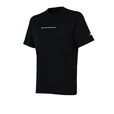 SİYAH LOGOLU ERKEK T-SHIRT