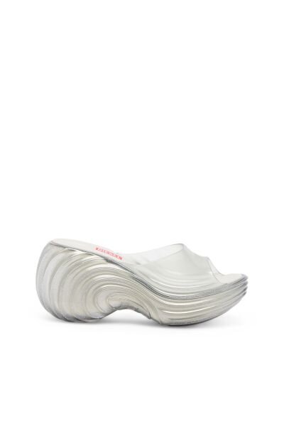 GÜMÜŞ KADIN MELISSA QUANTUM PLATFORM SANDALET