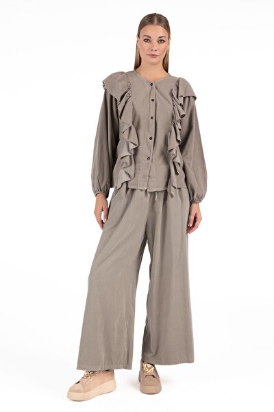 VİZON KADIN GÖMLEK