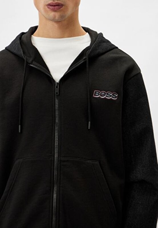 BOSS Siyah ERKEK SWEATSHIRT 4063544859998 | JeansLab