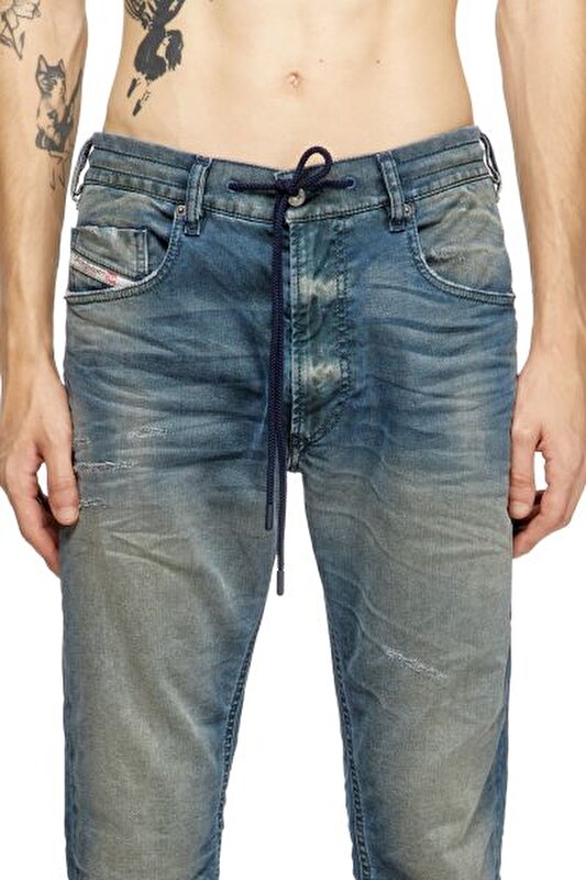 DIESEL Lacivert ERKEK 2032 D-KROOLEY-B JOGG 8055055974075 | JeansLab