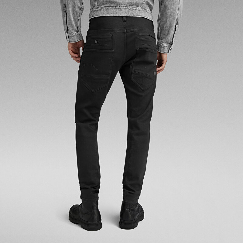 G-STAR RAW Siyah ERKEK D-Staq 3D SİYAH SLIM JEAN PANTOLON