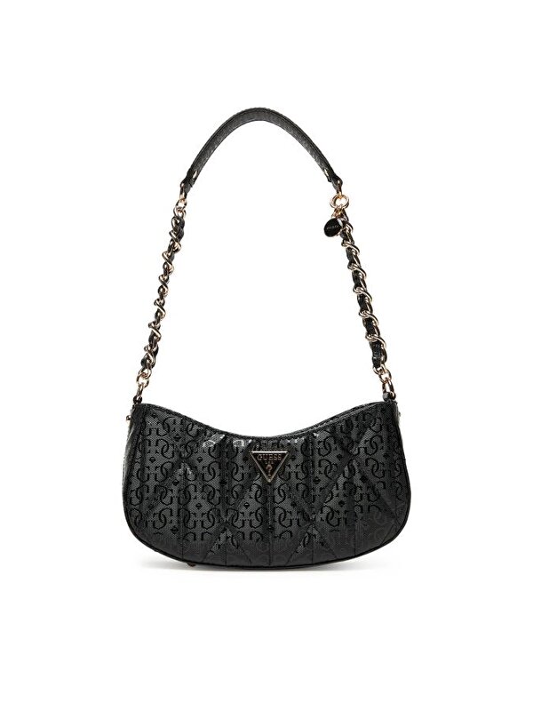 GUESS Siyah ALDINA TOP ZIP SHOUL 190231963356 | JeansLab