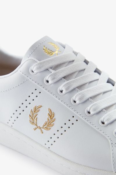 FRED PERRY Beyaz ERKEK BEYAZ SNEAKER B721 5034606827568 | JeansLab