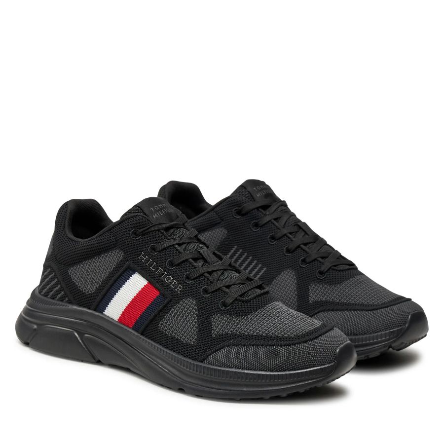 Tommy Hilfiger Siyah ERKEK MODERN RUNNER KNIT EVO ESS 8720636821863 JeansLab