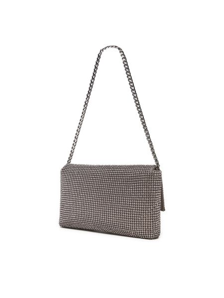 GUESS Gri KADIN ZALINA FLAP CLUTCH 7625408616207 | JeansLab