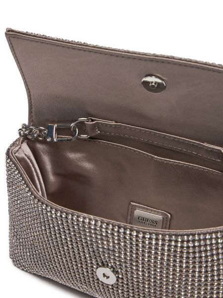 GUESS Gri KADIN ZALINA FLAP CLUTCH 7625408616207 | JeansLab