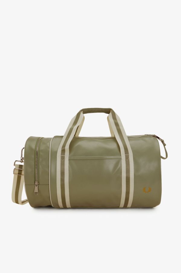 FRED PERRY Yeşil ERKEK CLASSIC BARREL BAG 5063460014845 | JeansLab
