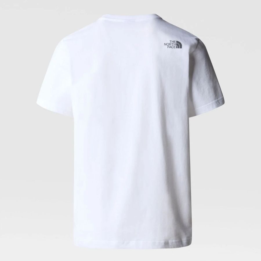 The north face t shirt wit sale