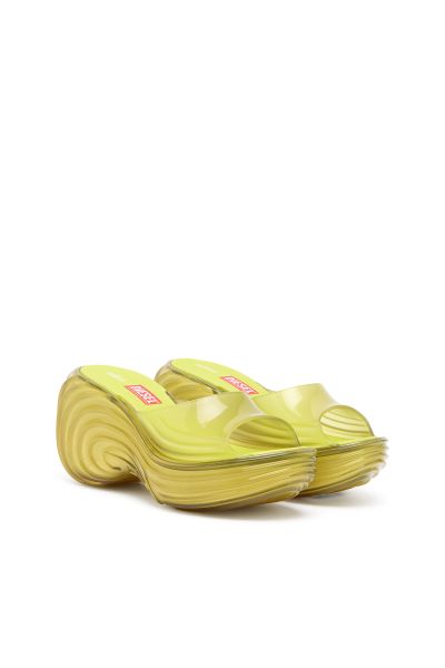 DIESEL Sarı KADIN SARI MELISSA QUANTUM PLATFORM SANDALET