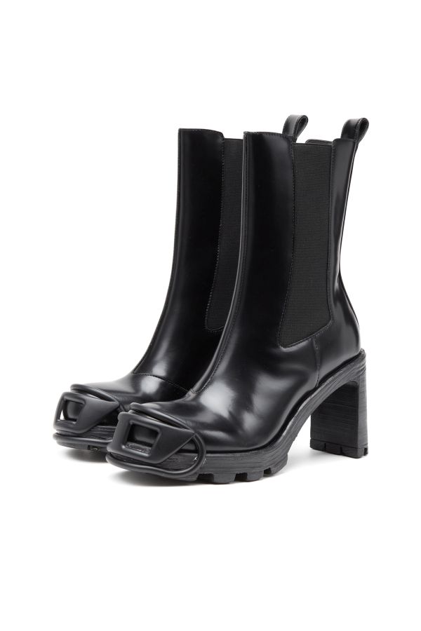 DIESEL Siyah KADIN D-HAMMER CH D W BOOTS 8055055383457 | JeansLab