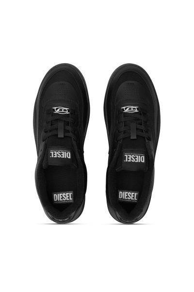 DIESEL Siyah ERKEK S-OVAL SKATE LOW SNEAKERS 8055055840974 | JeansLab